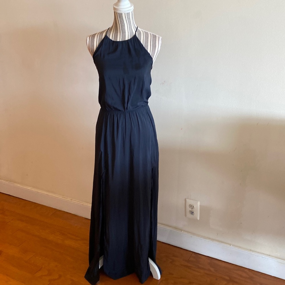 H&M Black Long Dress